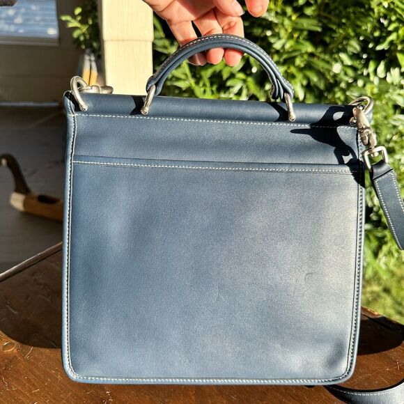 Coach Willis Bag Style No. 9927 in Blue (Soon to be Vintage) - Picture 10 of 14